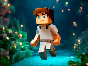 Read more about the article Noobik Parkour in a Cave!