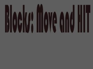 Read more about the article Blocks: Move HIT PRO