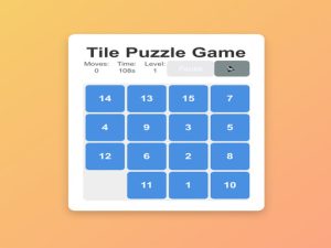Read more about the article Tile Puzzle Game