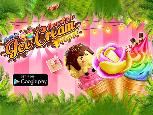 Read more about the article Summer Rose Cone Ice Cream