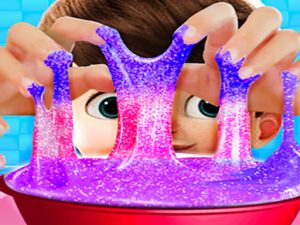 Read more about the article Rainbow Glitter Slime