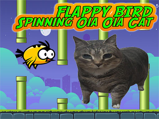Read more about the article Flappy Bird Spinning oia oia Cat